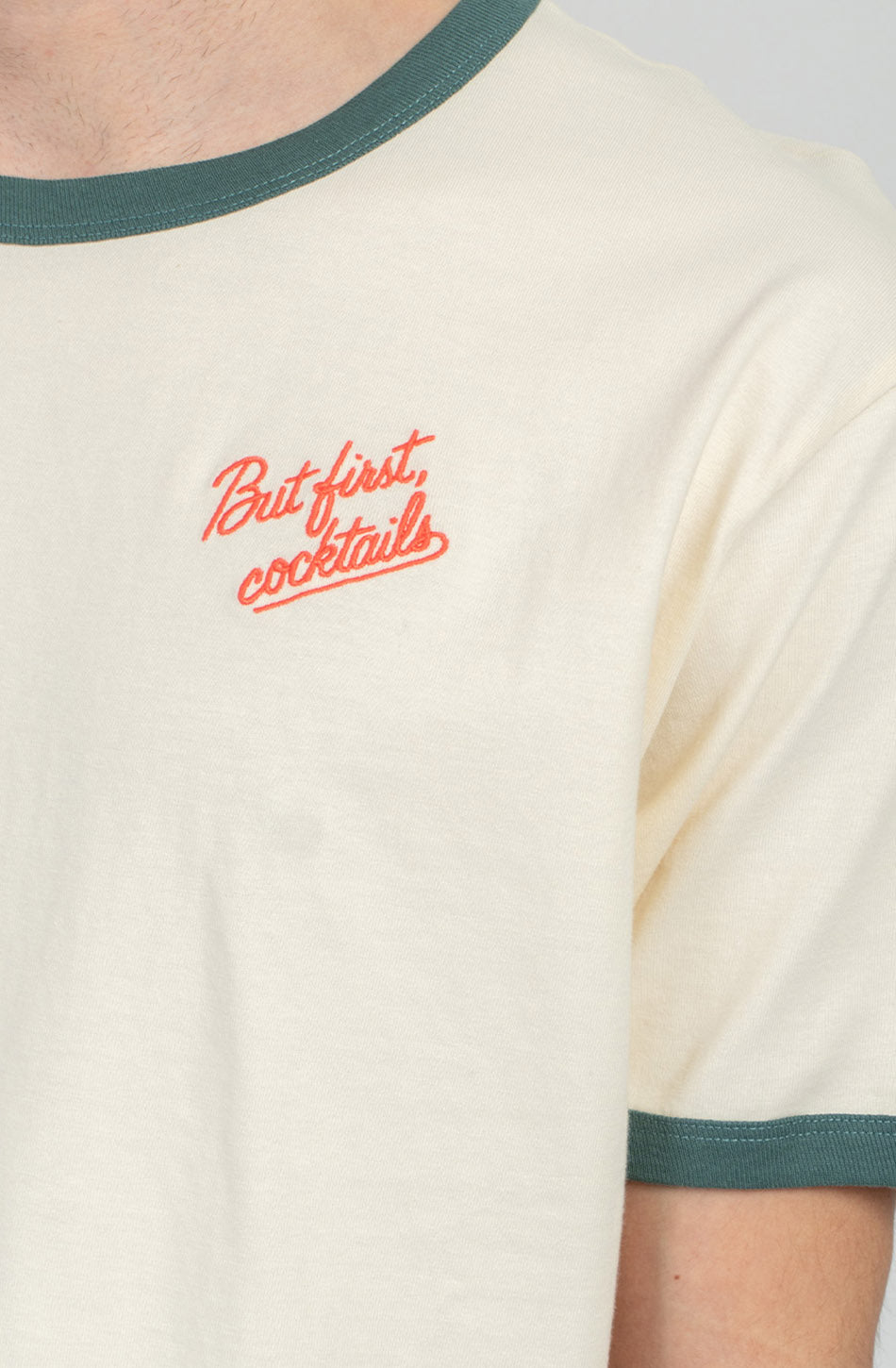 But First Cocktails Ivory T-shirt