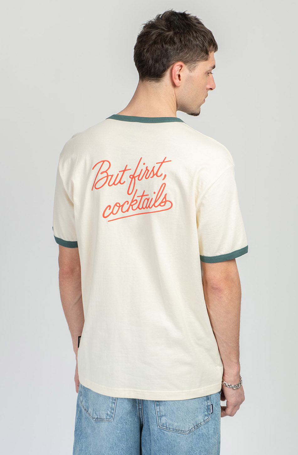 But First Cocktails Ivory T-shirt