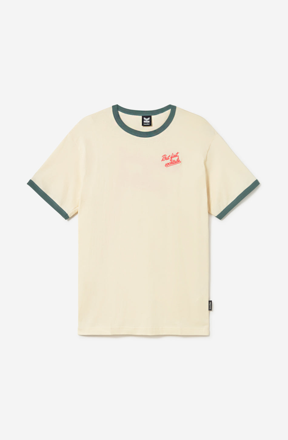 T-shirt But Firts Cocktails Ivory