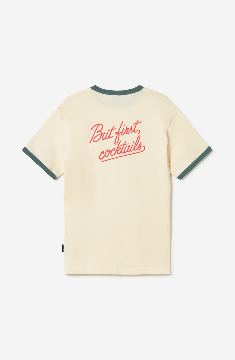 T-shirt But Firts Cocktails Ivory