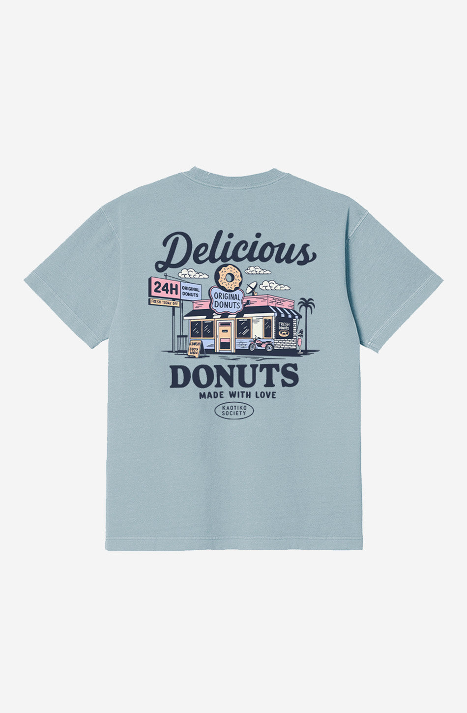 Delicious Donuts Fresh Green T-shirt