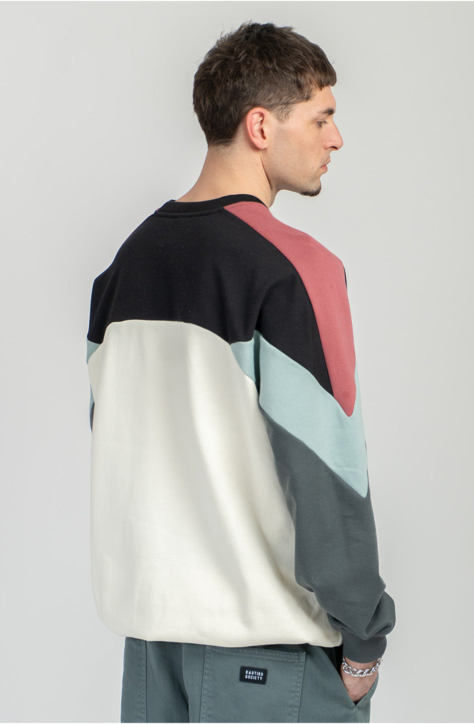 Dru/Ivory/Black/Jade/Cloud Sweatshirt