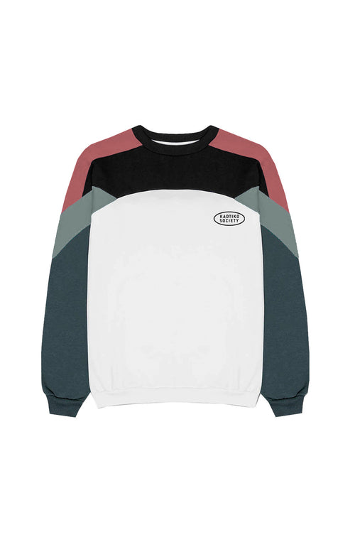 Dru/Ivory/Black/Jade/Cloud Sweatshirt
