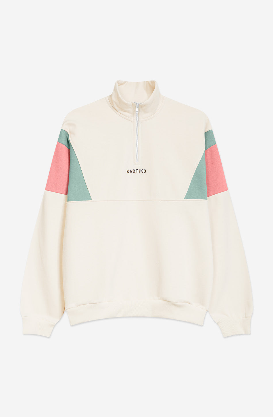 Sudadera Arthur Yvory/Palid Blue/Salmon