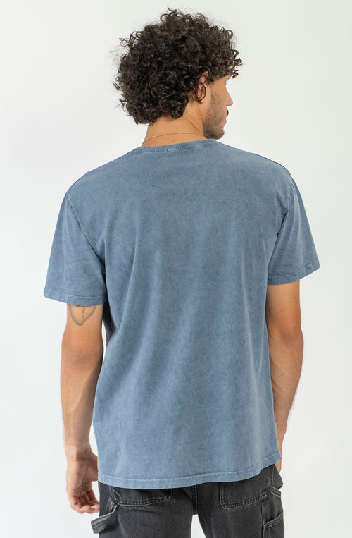 Basic Washed Indigo T-Shirt