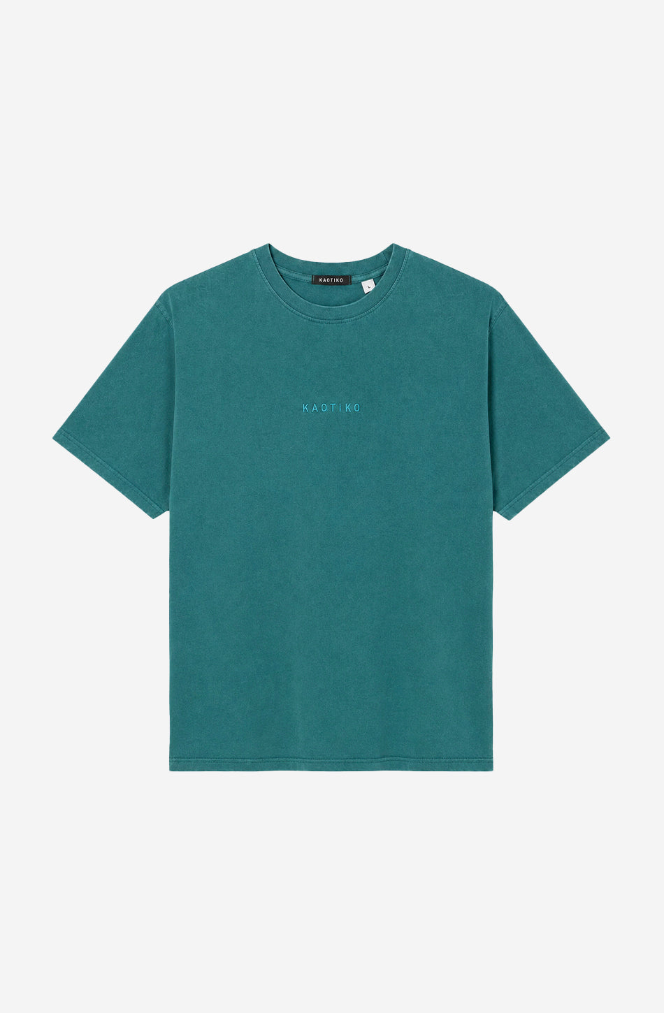 T-shirt Basic Washed Basil