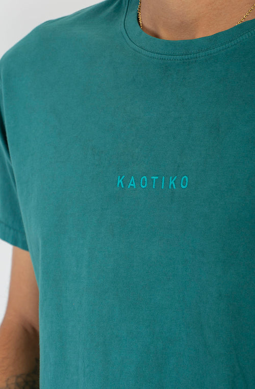 Camiseta Basic Washed Basil
