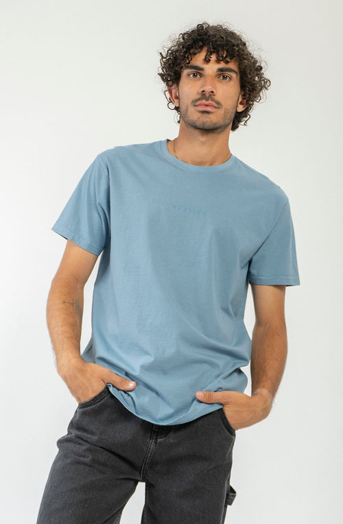 Basic Washed Blue T-Shirt
