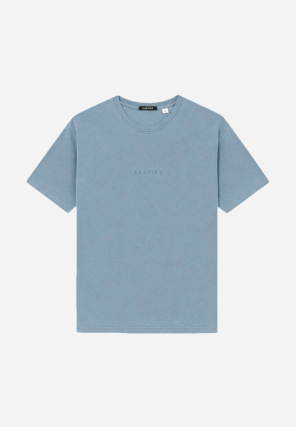 Basic Washed Blue T-Shirt