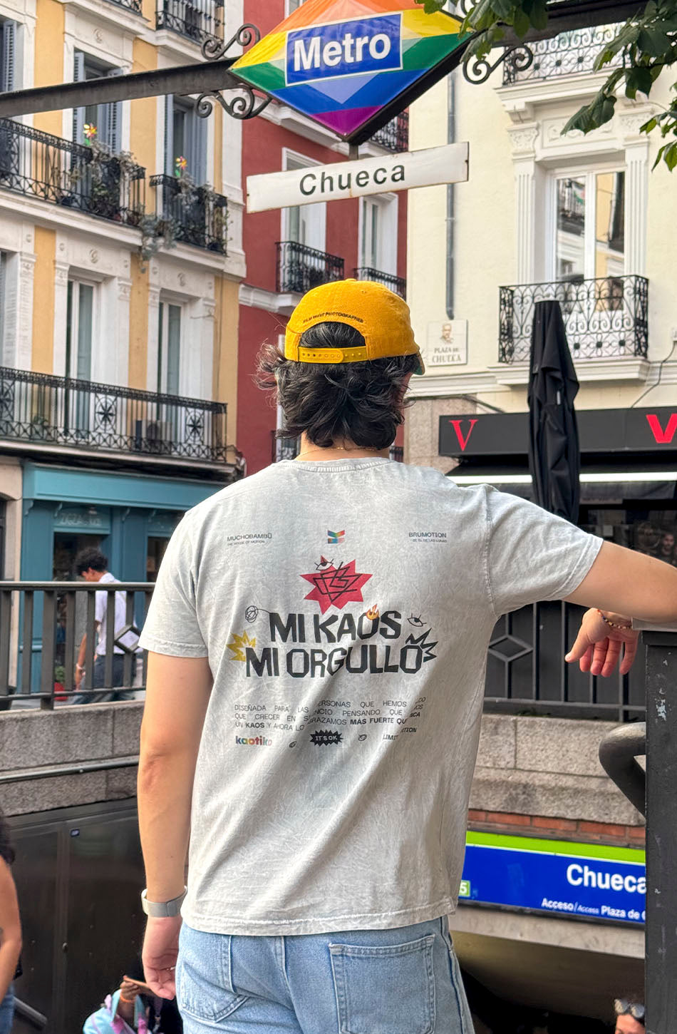 Camiseta Washed Pride 2026 Gray