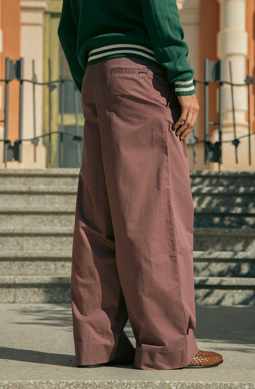 Pantalón  Norway Wide Leg Brown