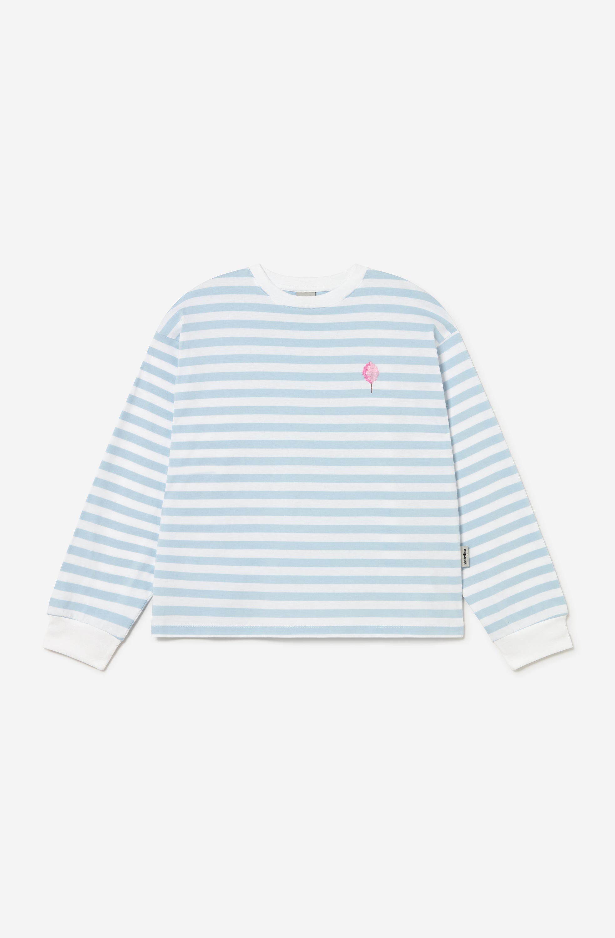 Camiseta Stripes White Sky Cotton Candy
