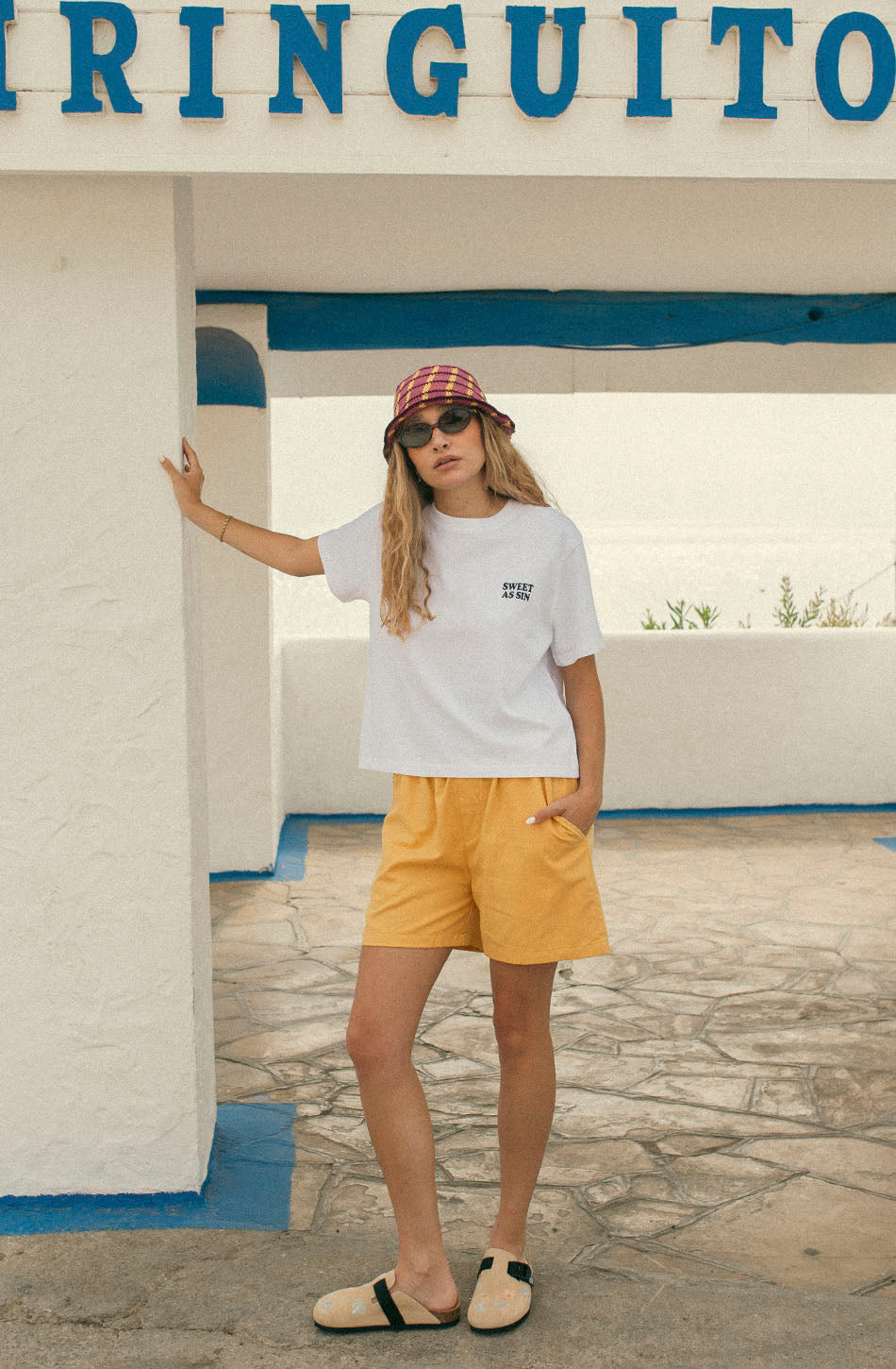 Camiseta Sweet As Sin White