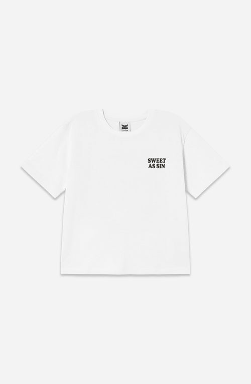 Camiseta Sweet As Sin White