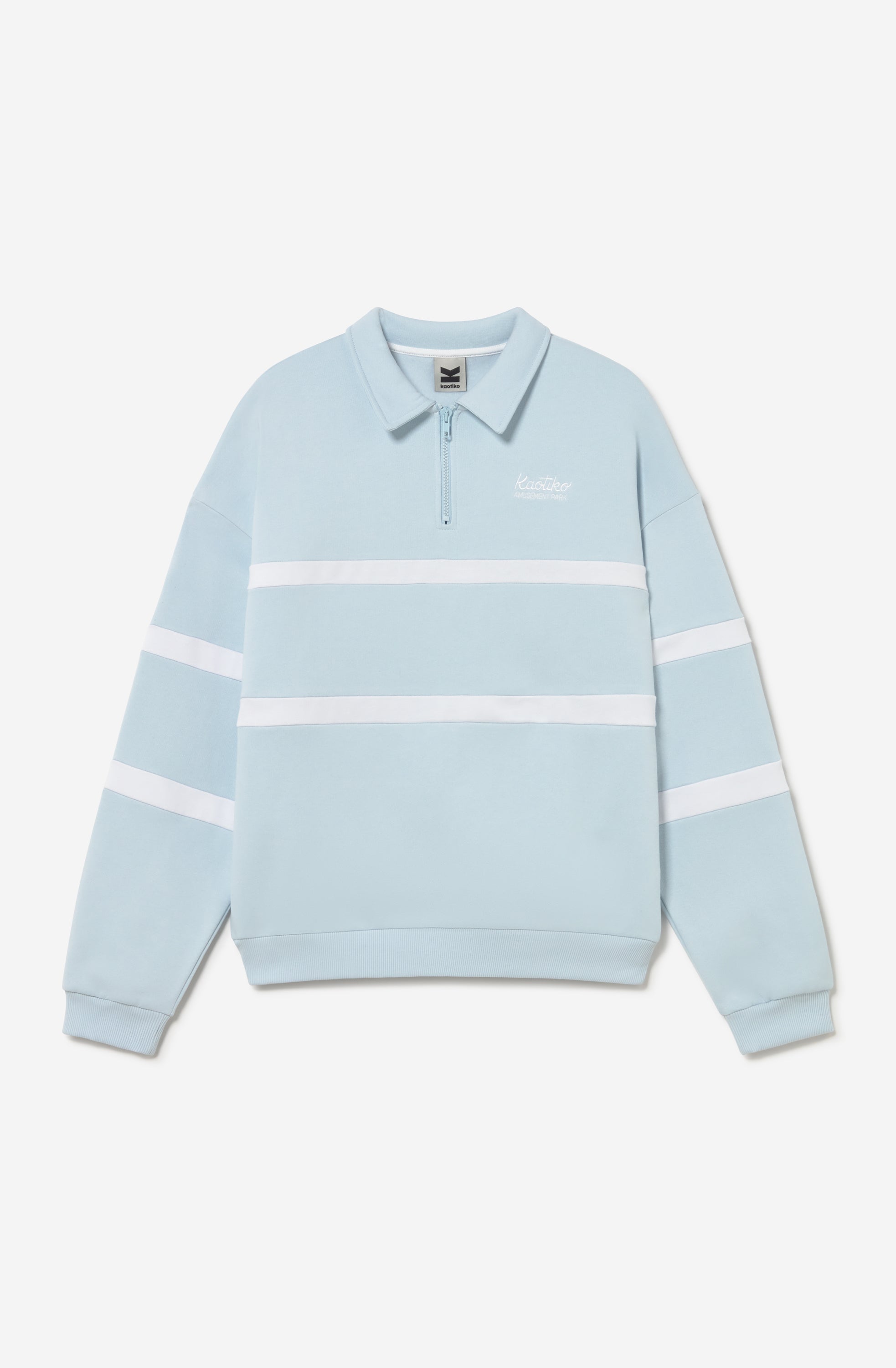 Sweatshirt Berwin Amusement Ballad Blau/Weiß
