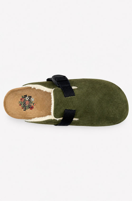 Zuecos Kaotiko Cloggy Khaki