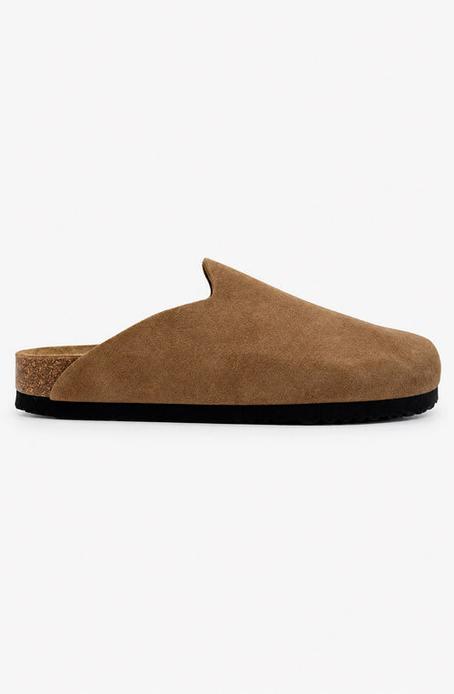 Zuecos Kaotiko Cloggy Mule Taupe