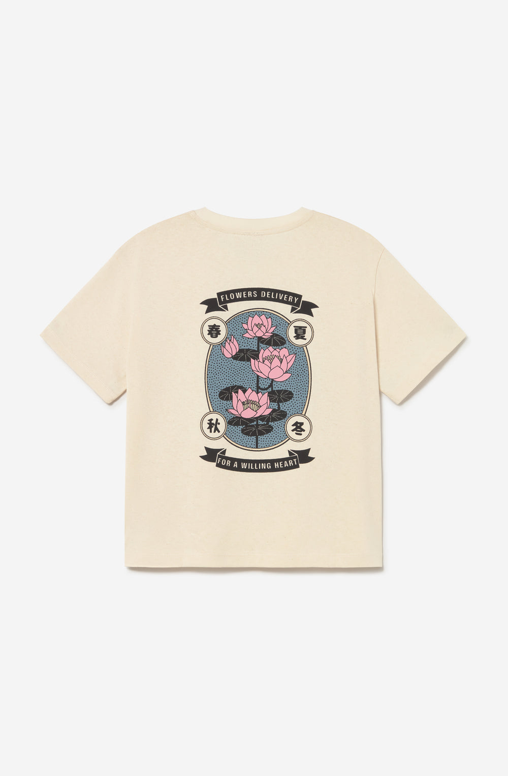 Camiseta Flowers Delivery Organic Cotton