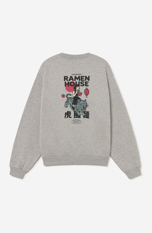 Ramen House Gray Sweatshirt