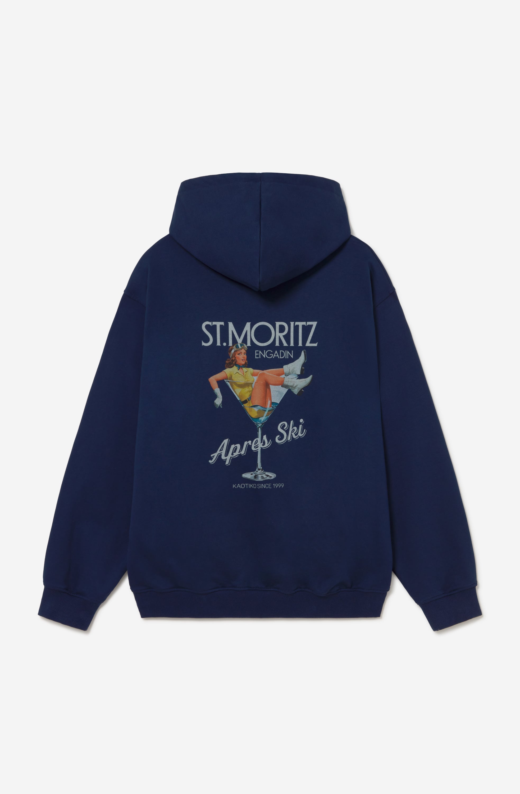 Sudadera Oversize Snow Cocktail Blue