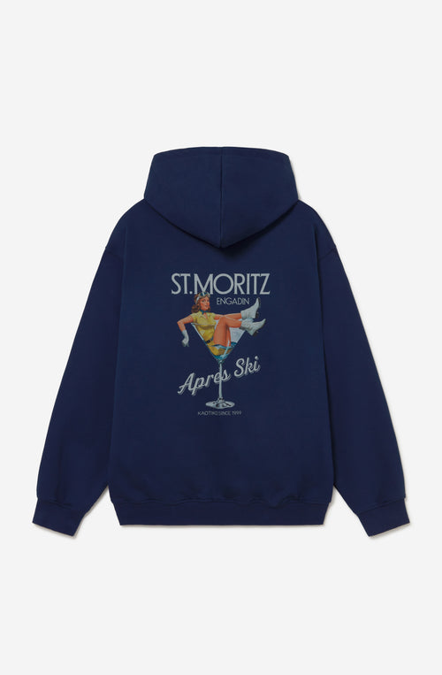 Sudadera Oversize Snow Cocktail Blue