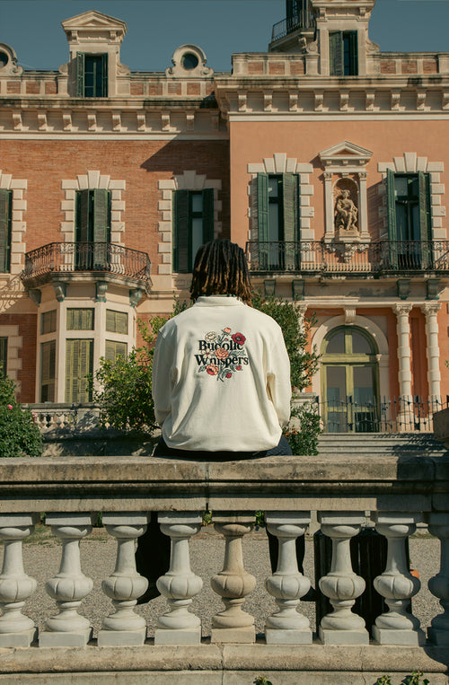 Bucolic Whispers Zipper Hoodie