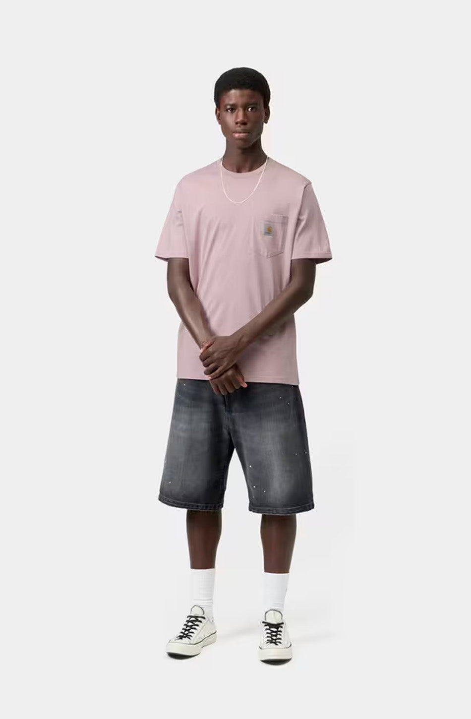 Carhartt WIP Pocket T-Shirt Hortensia