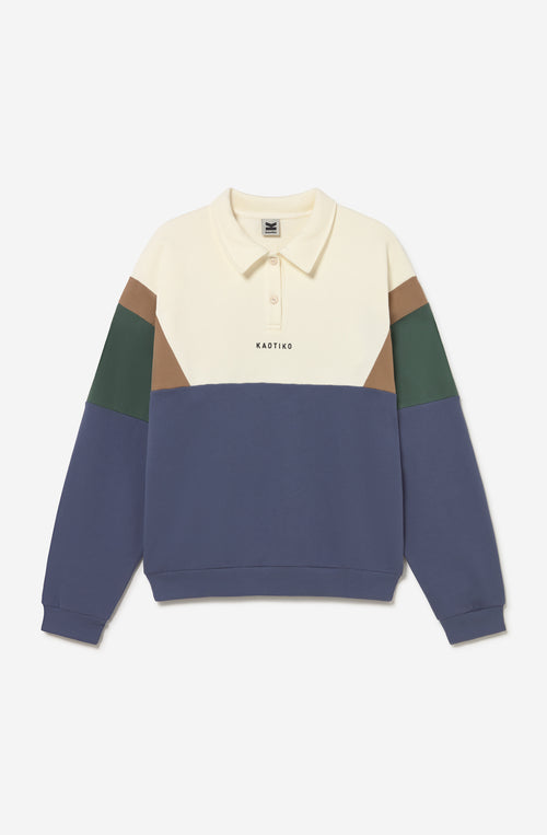 Polo Harry Ivory /Brown/Green/Blue