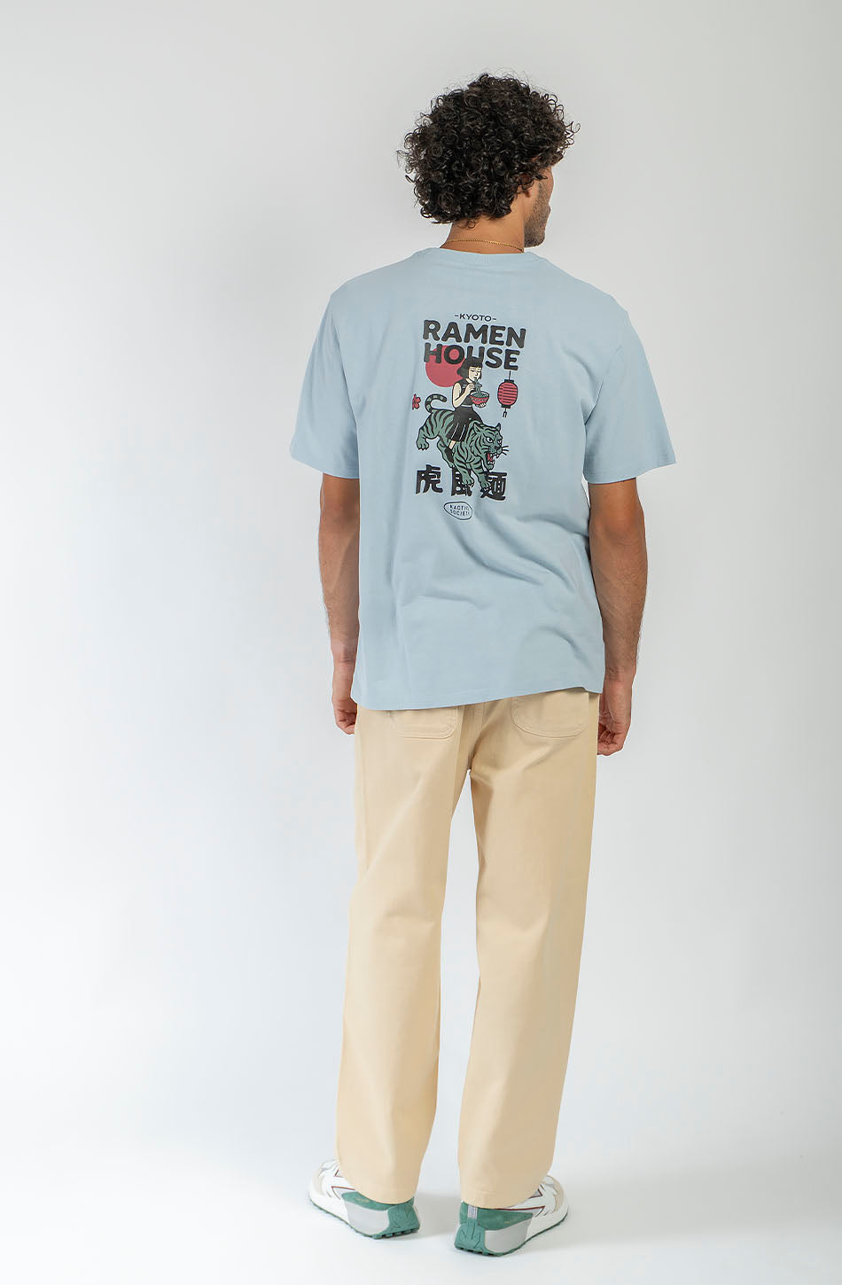 Camiseta Regular Ramen House Niagara para hombre con diseño gráfico japonés Kaotiko BCN