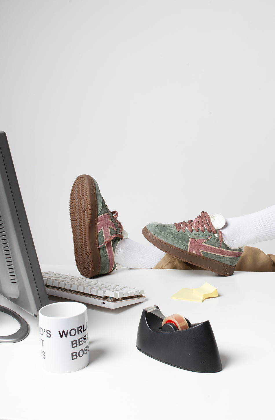 Chaussures Boston V Velvet Green