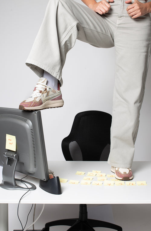 Kaotiko Detroit Tech Antique Mauve Sneakers