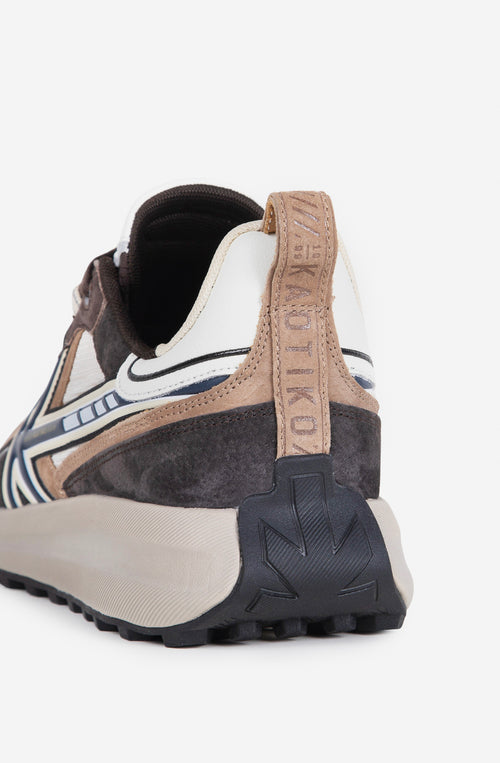 Kaotiko Vancouver Tech Brown Sneakers