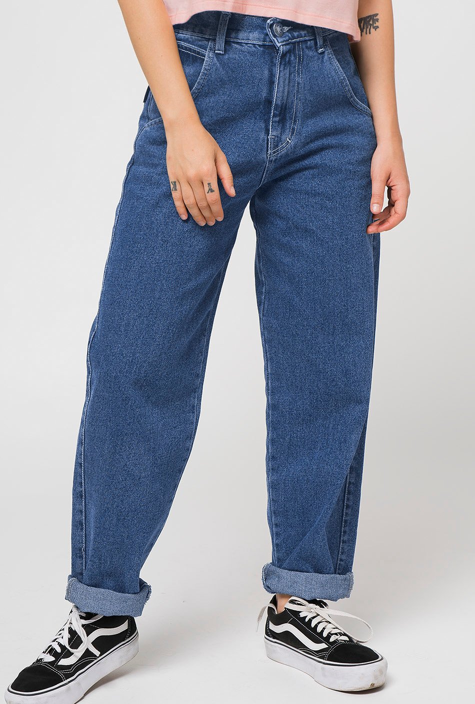 Globo Denim Bleach Jeans