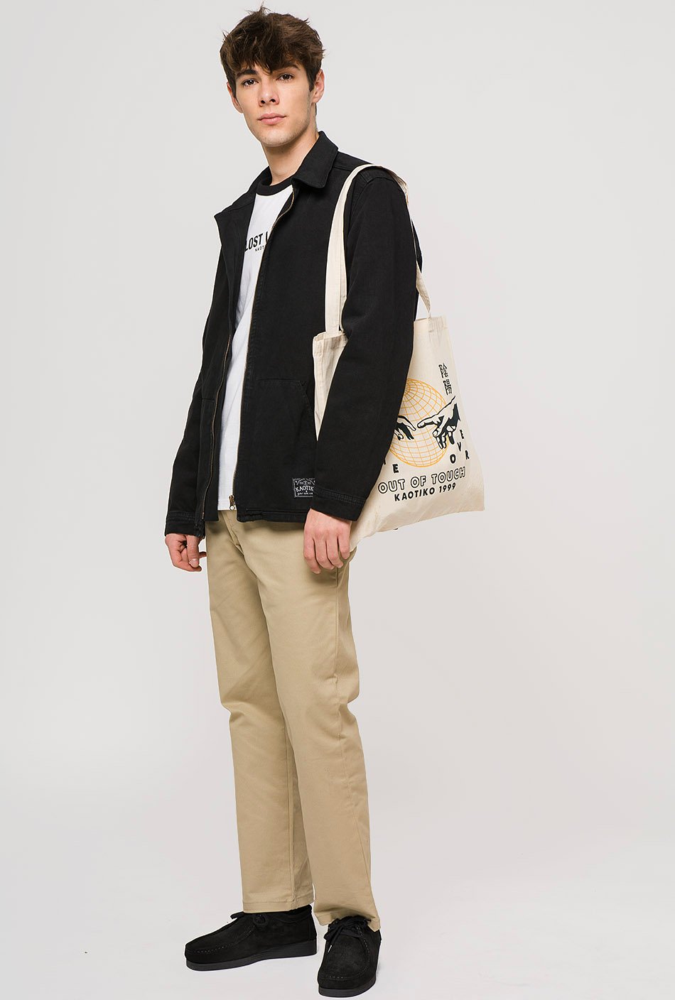 Veste Zippée Noir