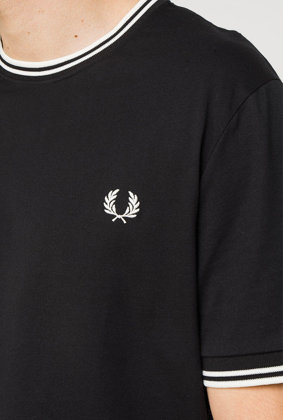 Camiseta Fred Perry Negra