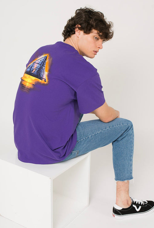 Huf Ancient Aliens Grape T-Shirt