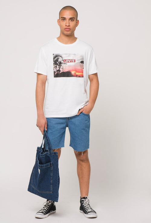Levi's Graphic Tee Set in White