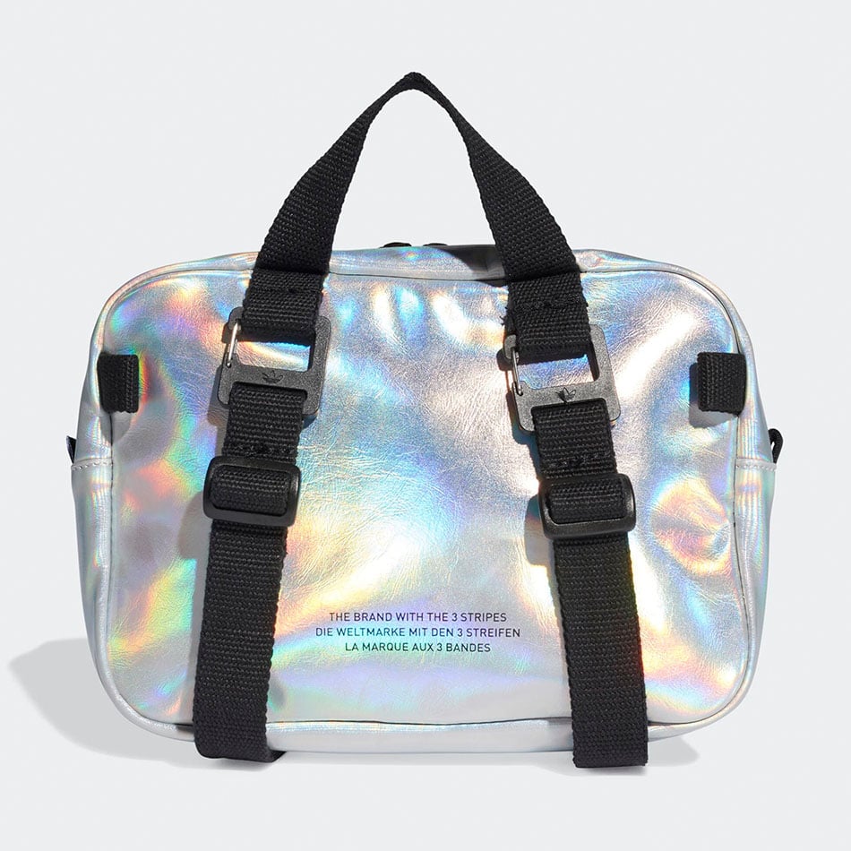 Silver Adidas Mini Air Bum Bag