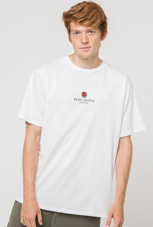 Kaotiko Venus Rose weißes T-Shirt