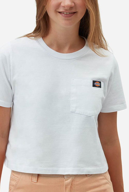T-shirt Dickies Ellenwood Blanc