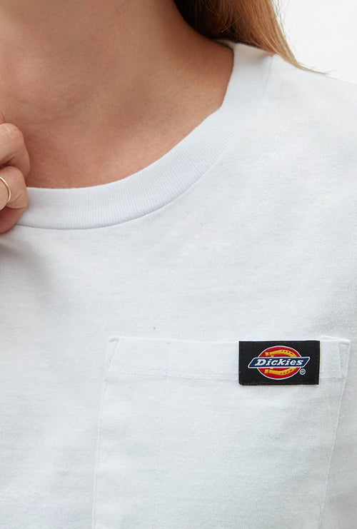 T-shirt Dickies Ellenwood Blanc