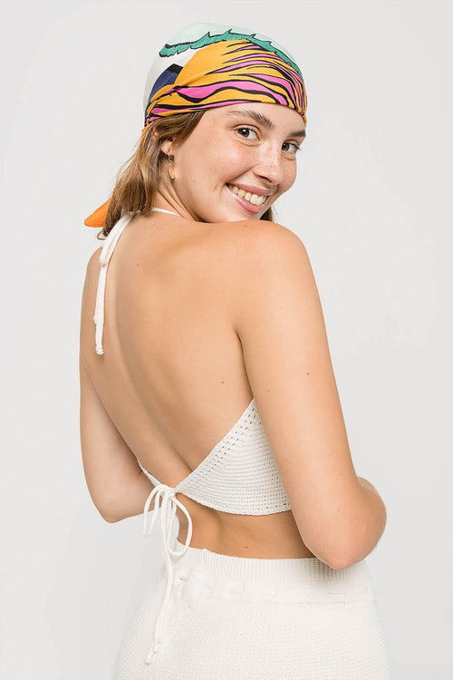 Top Crochet Formentera White