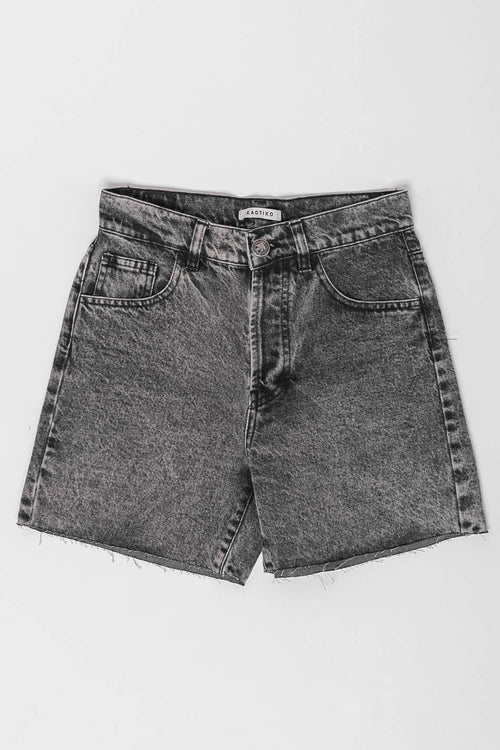 Denim Mid Shorts