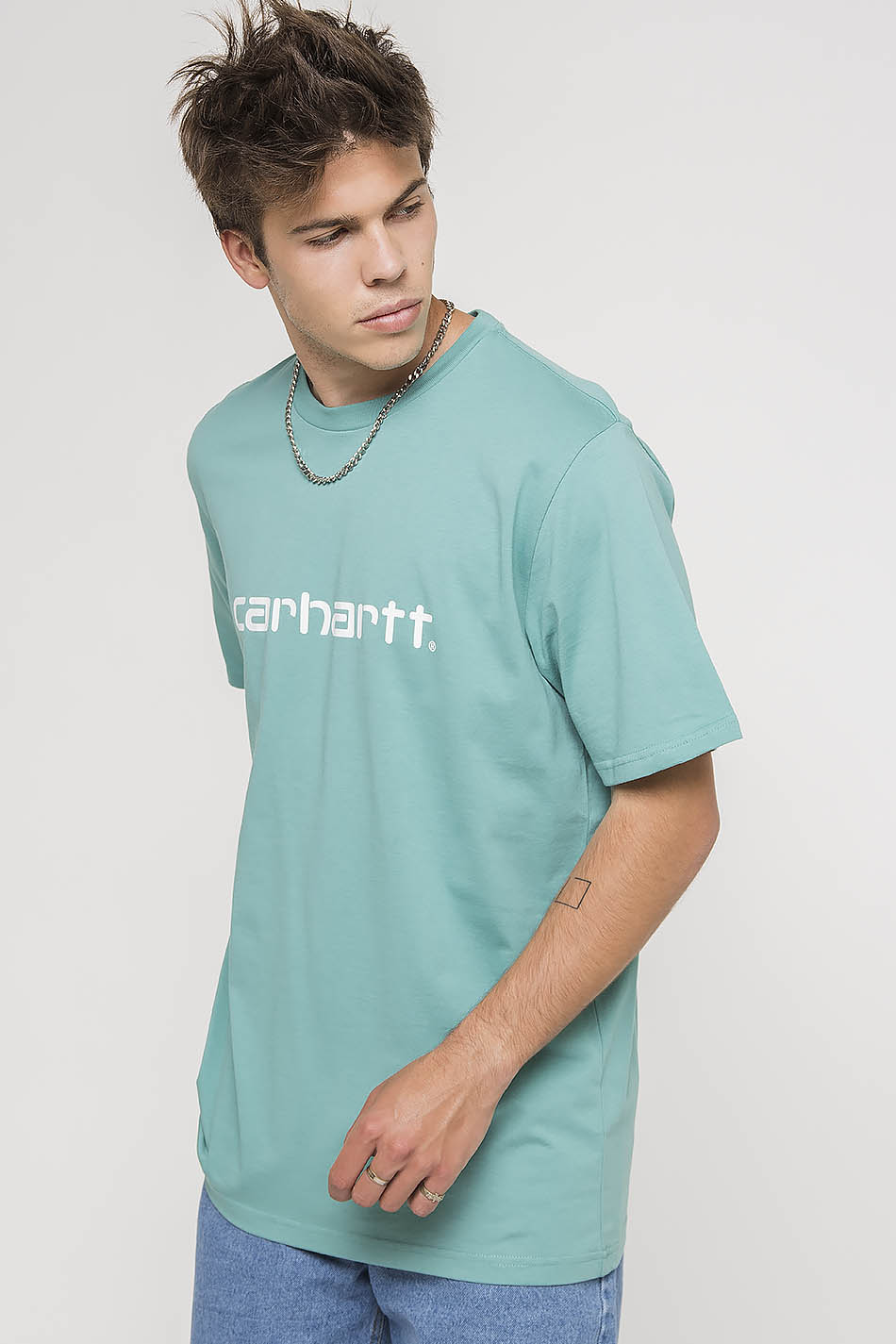 Carhartt WIP Script Bondi / White T-shirt