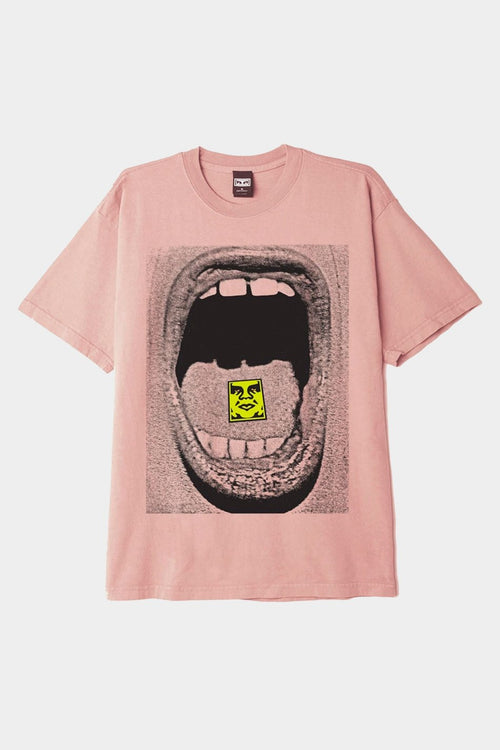 T-shirt Obey Scream Rose