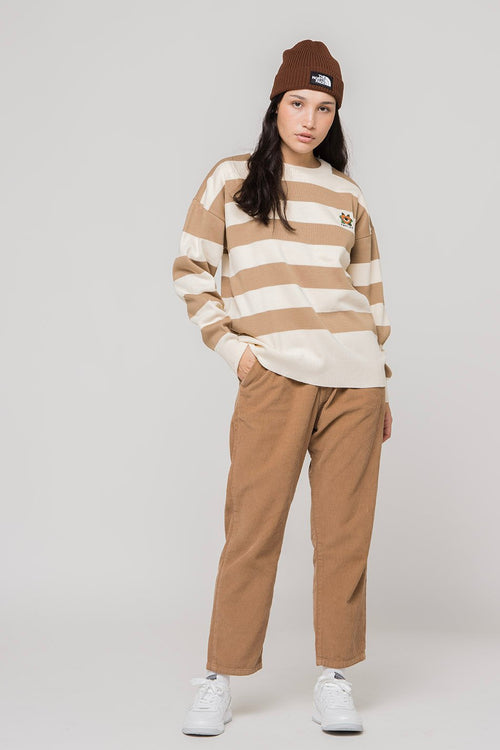 Beige Anibal Striped Jumper