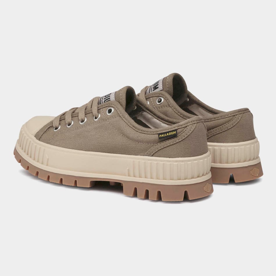 Dusky / Green Palladium Pallashock Trainers