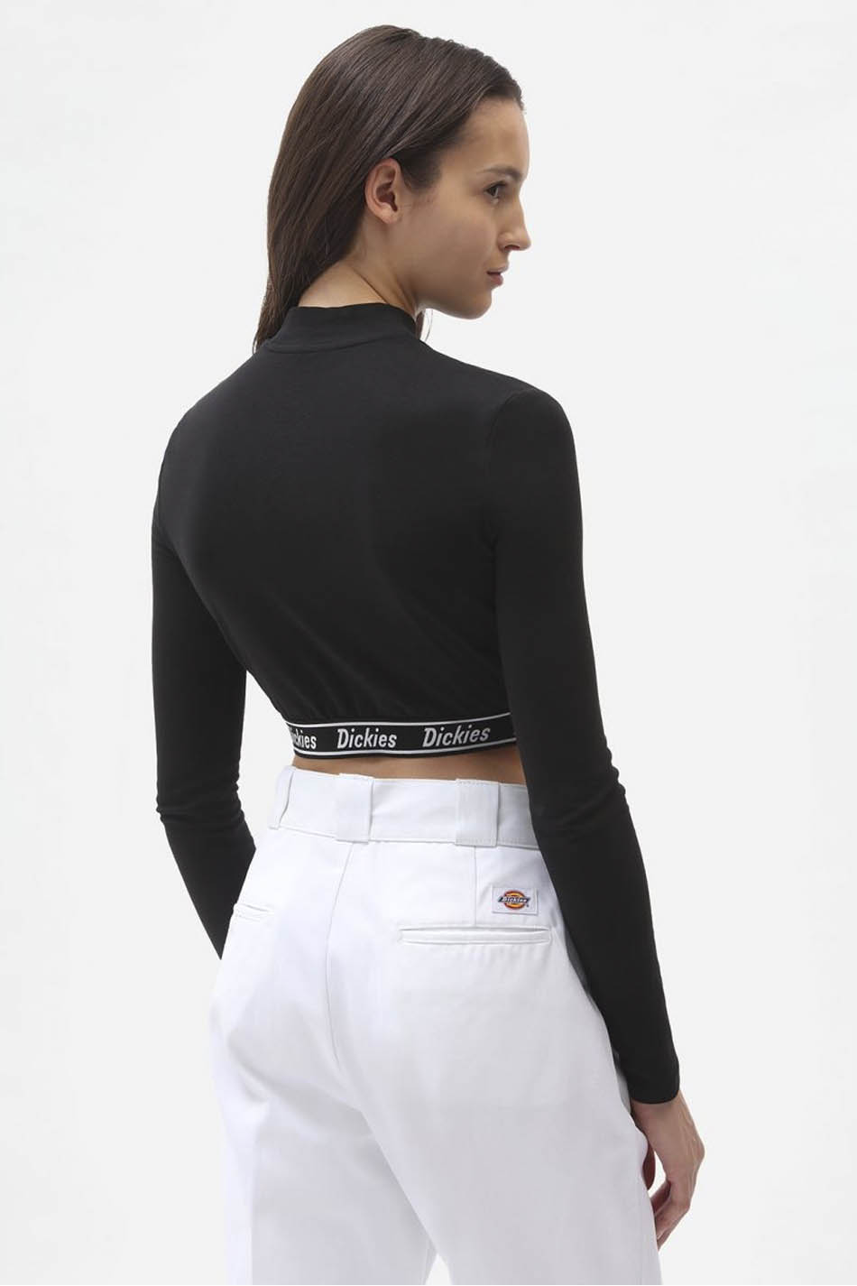 Dickies Petersburg Cropped Black T-shirt