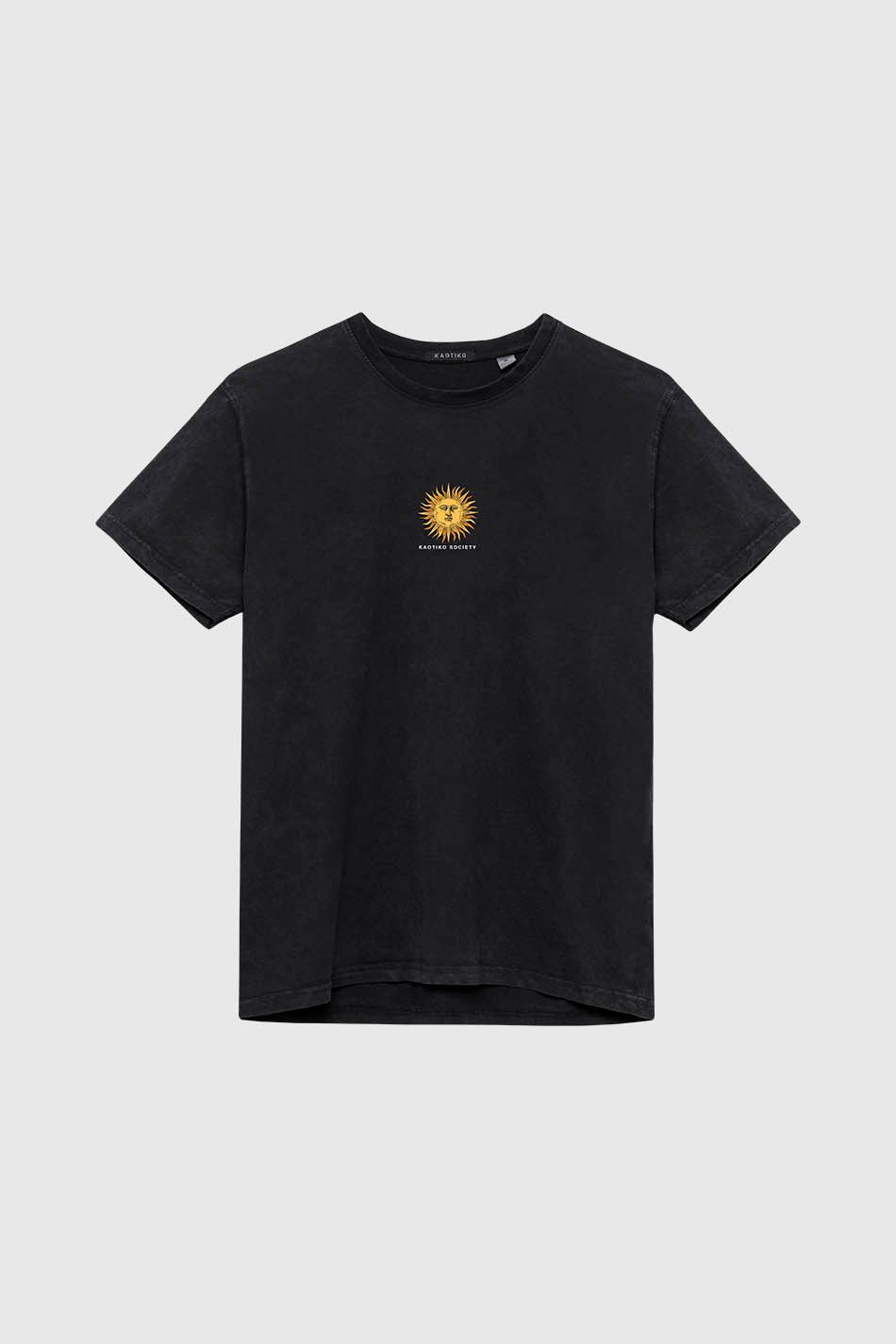 T-shirt délavé Solar System