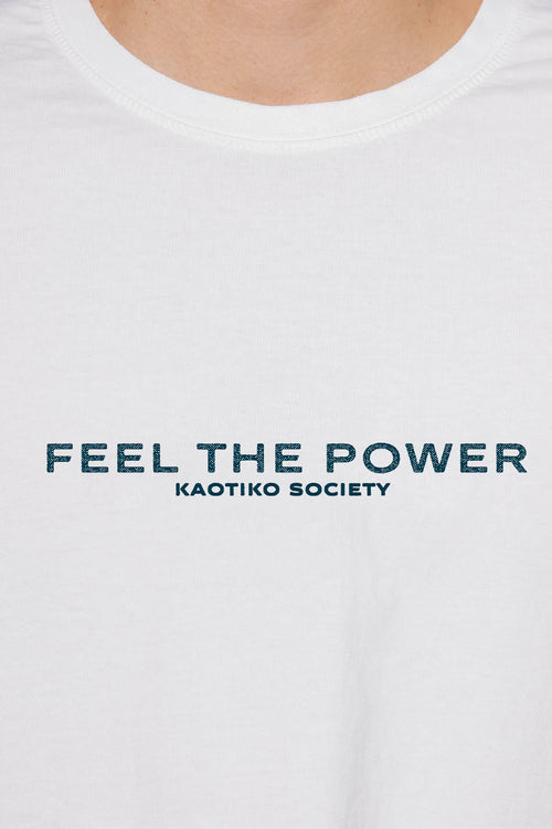 Washed Feel the Power T-Shirt